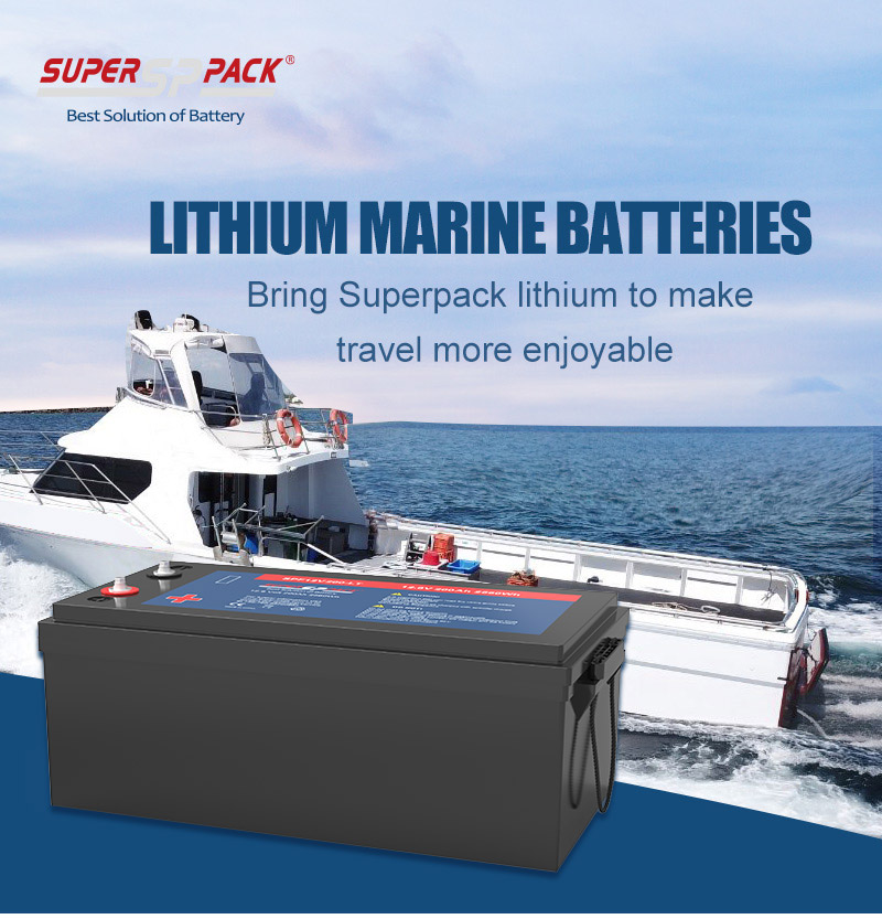 Batterie marine al litio Superpack Batterie marine al litio Superpack