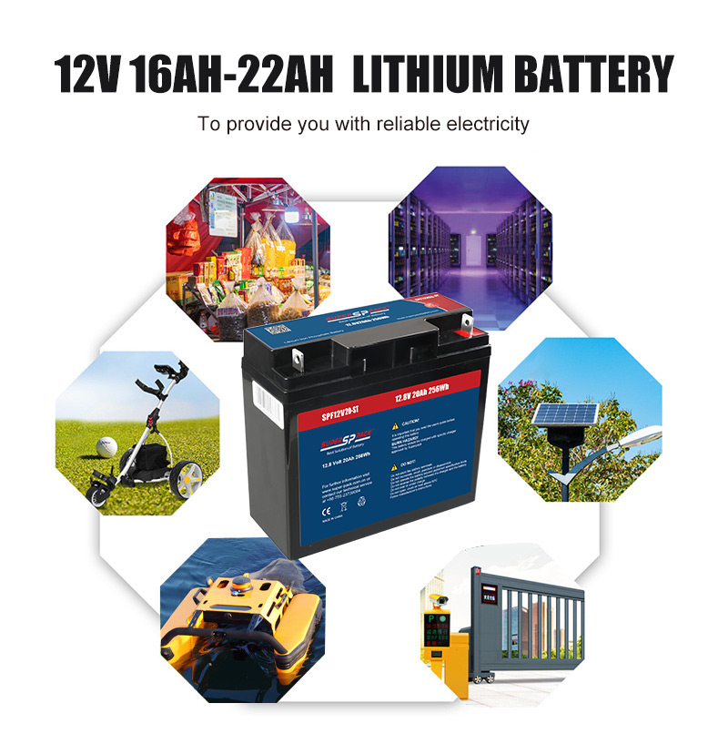 Batteria al litio Superpack 12v-22Ah