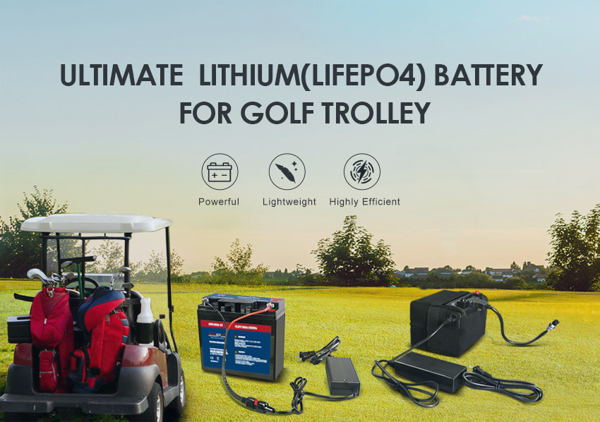 Batteria per carrello da golf al litio Superpack 12 V