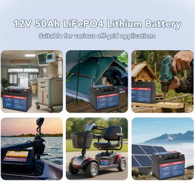 LiFePO4 Deep Cycle Rechargeable Battery For Medical Cart