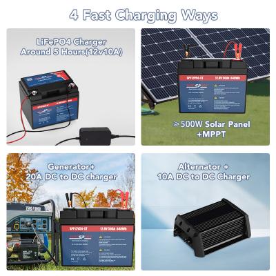 LiFePO4 Deep Cycle Rechargeable Battery For Medical Cart