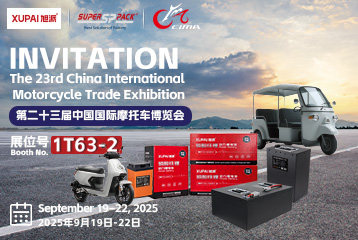 Superpack presenta sistemi di batterie E-Moto avanzati alla 23a China International Motorcycle Expo