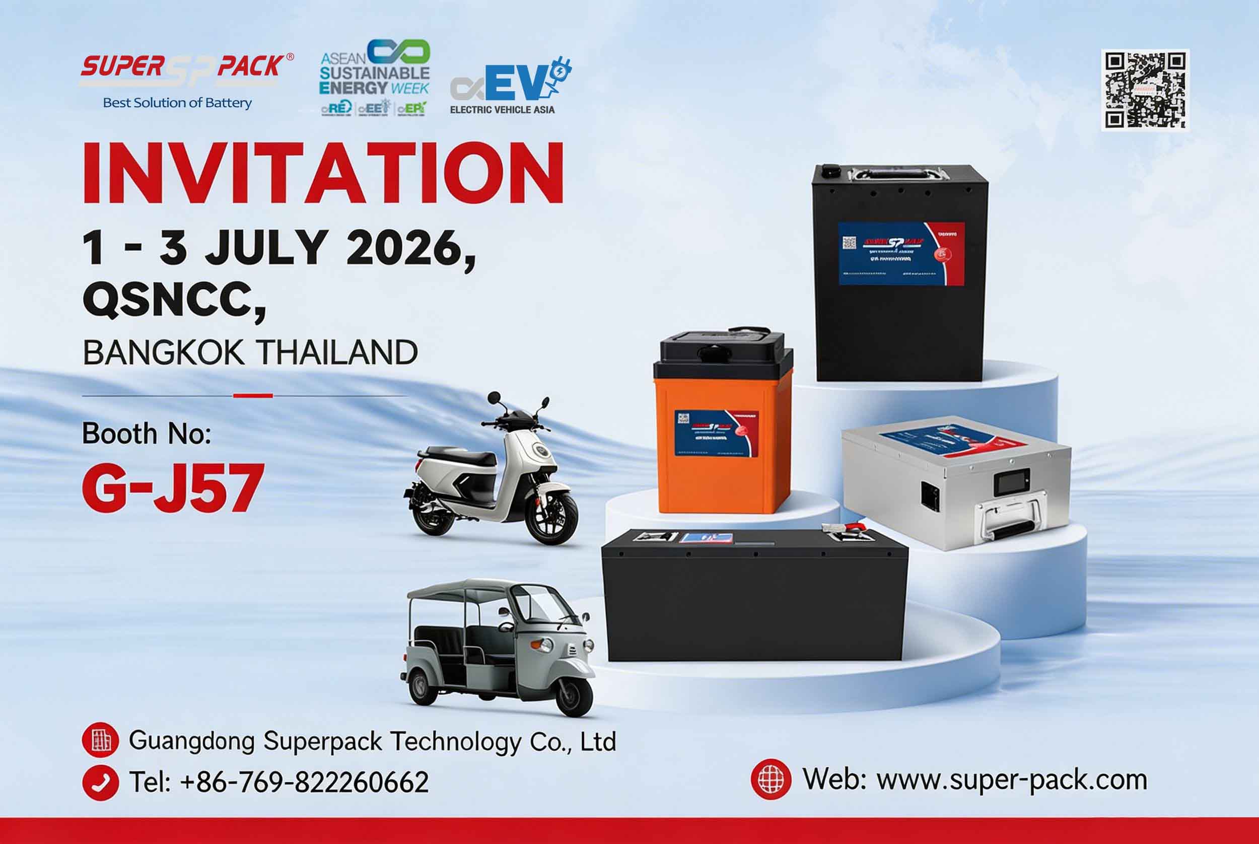 Superpack alla Settimana dell'energia sostenibile dell'Asia 2026 - QSNCC, Bangkok